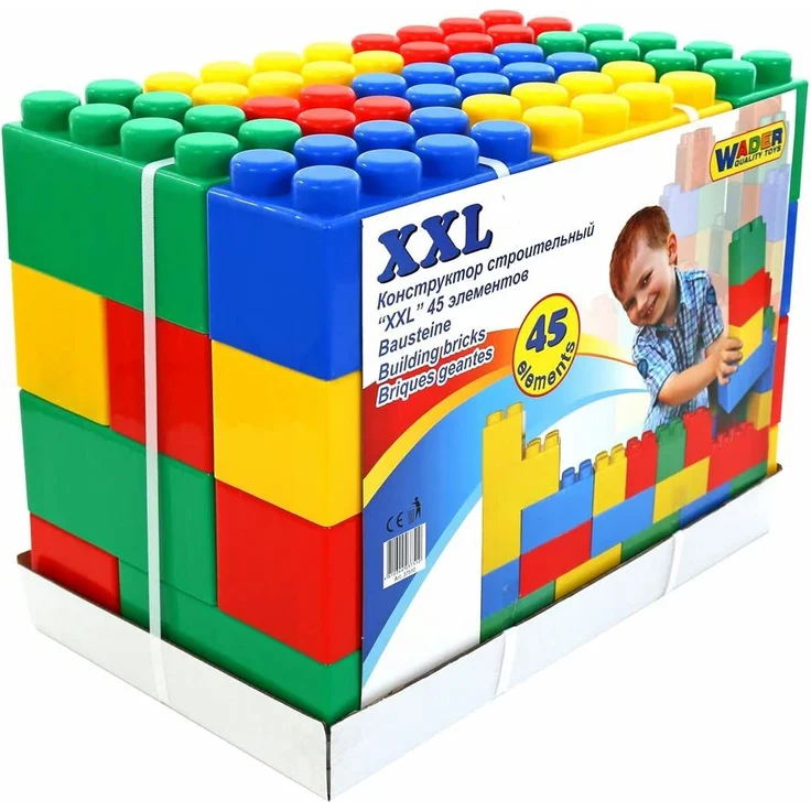 Bausteine XXL bunt 45 Stück – Bild 3