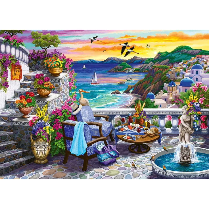 Ravensburger Santorini Sunset 300 Teile – Bild 1
