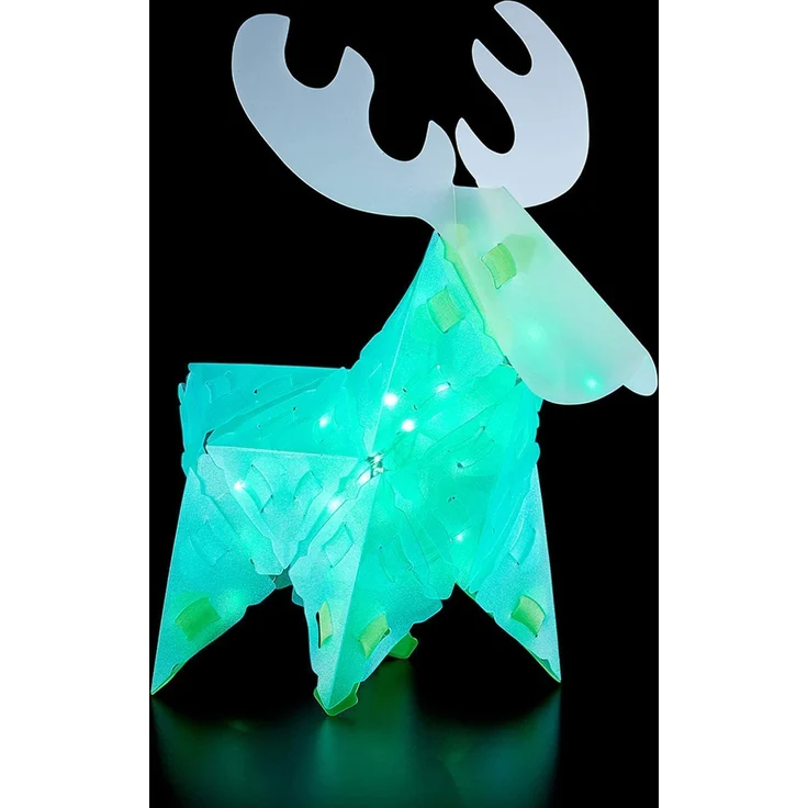Creatto Bastelset LED-Lampe Elch – Bild 2