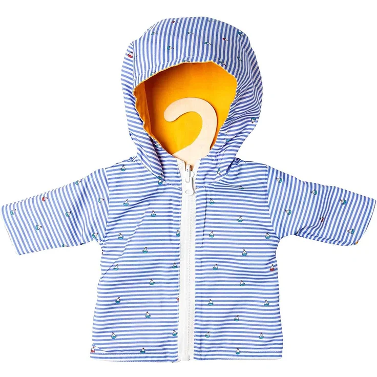 Heless 2525 Pfiffiger Wendeanorak Maritim, Größe 35 - 45 cm – Bild 2