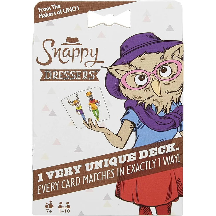 Mattel Kartenspiel UNO, Phase 10 und Snappy Dressers Spielesammlung in Metalldose Gesellschaftsspiele - Preisvergleich – Bild 6