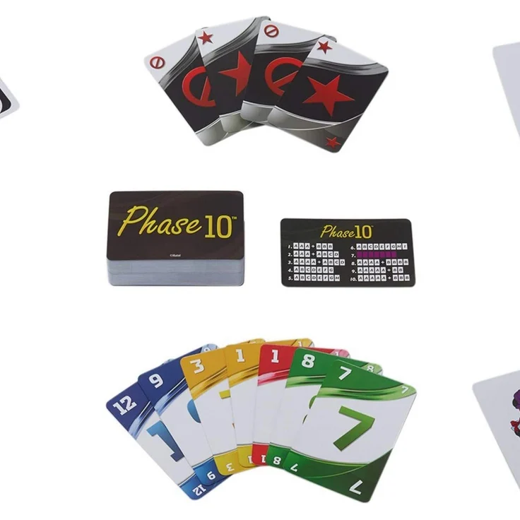 Mattel Kartenspiel UNO, Phase 10 und Snappy Dressers Spielesammlung in Metalldose Gesellschaftsspiele - Preisvergleich – Bild 3