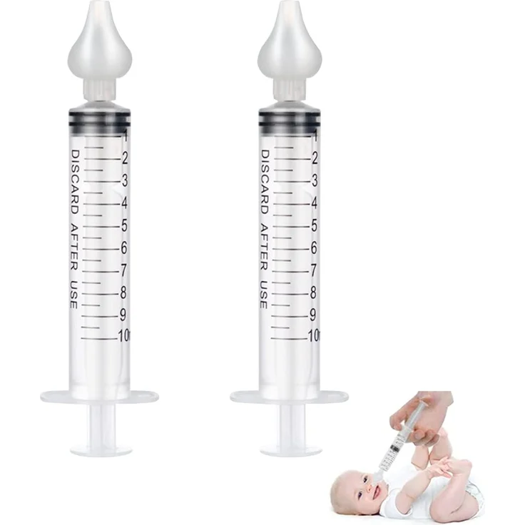 2 Stück Nasendusche, 10 ml Professionelle Nasenspülung, Nasenwaschreiniger, Wiederverwendbar Nasenspüler, Sicher und Komfortabel – Bild 1