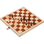 Philos 2609 - Schach, Schachspiel, Schachkassette, Feld 42 mm, Königshöhe 76mm, Holz