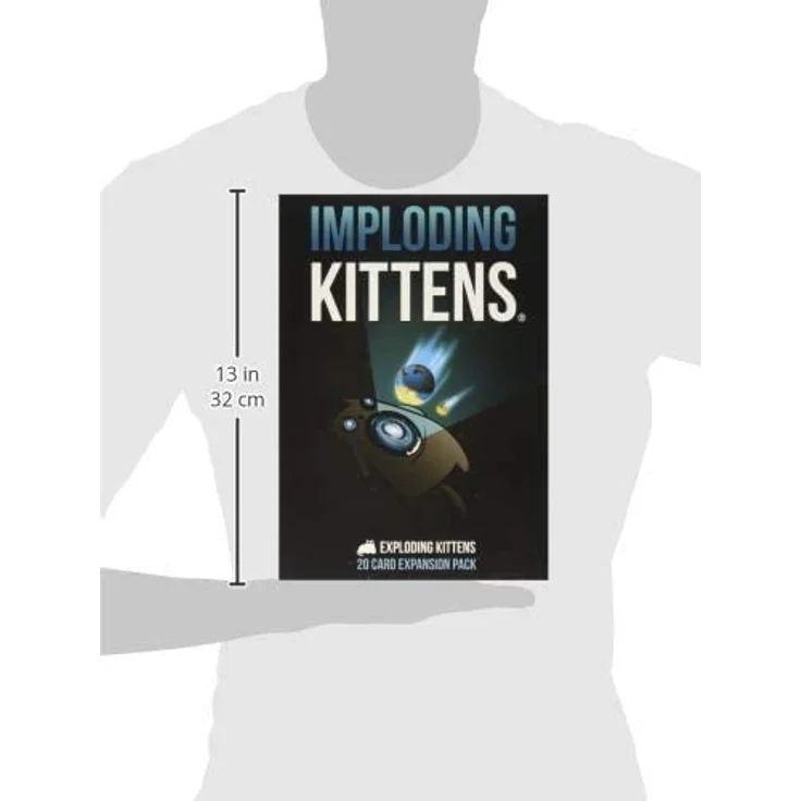 Asmodee EKG-1EXP Imploding Kittens: Die erste Spielerweiterung von Exploding Kittens, Englisch – Bild 6