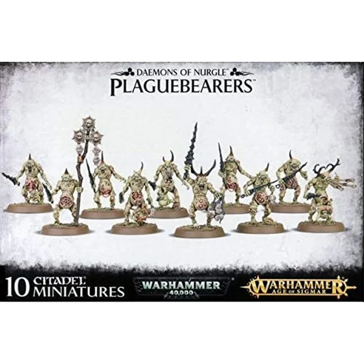 Chaos Daemons Plaguebearers of Nurgle Warhammer Bausatz