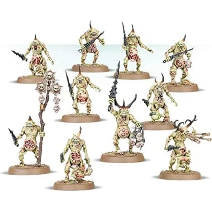 Chaos Daemons Plaguebearers of Nurgle Warhammer Bausatz – Bild 3