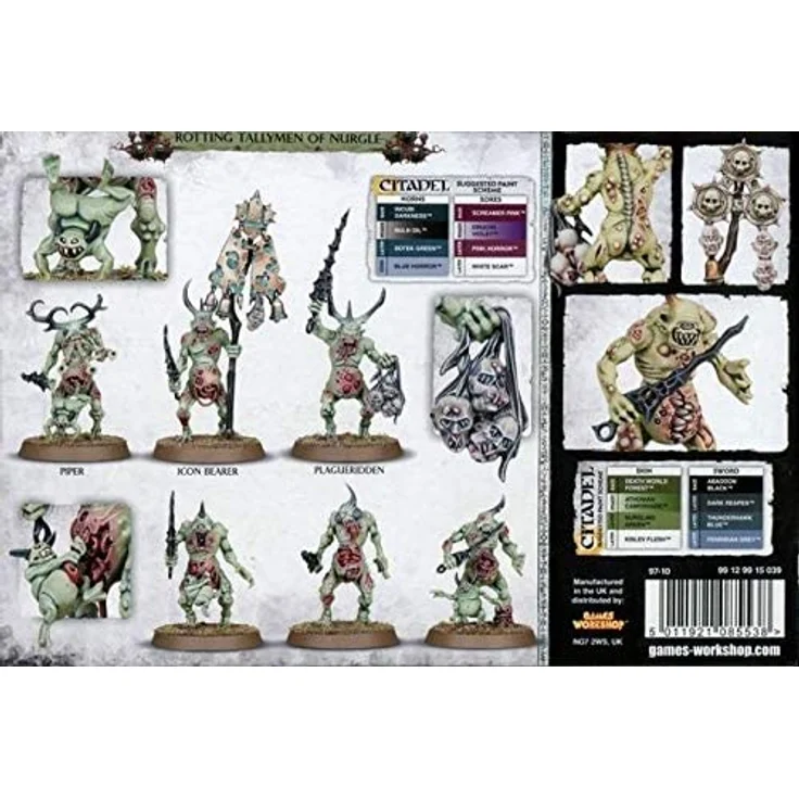 Chaos Daemons Plaguebearers of Nurgle Warhammer Bausatz – Bild 2