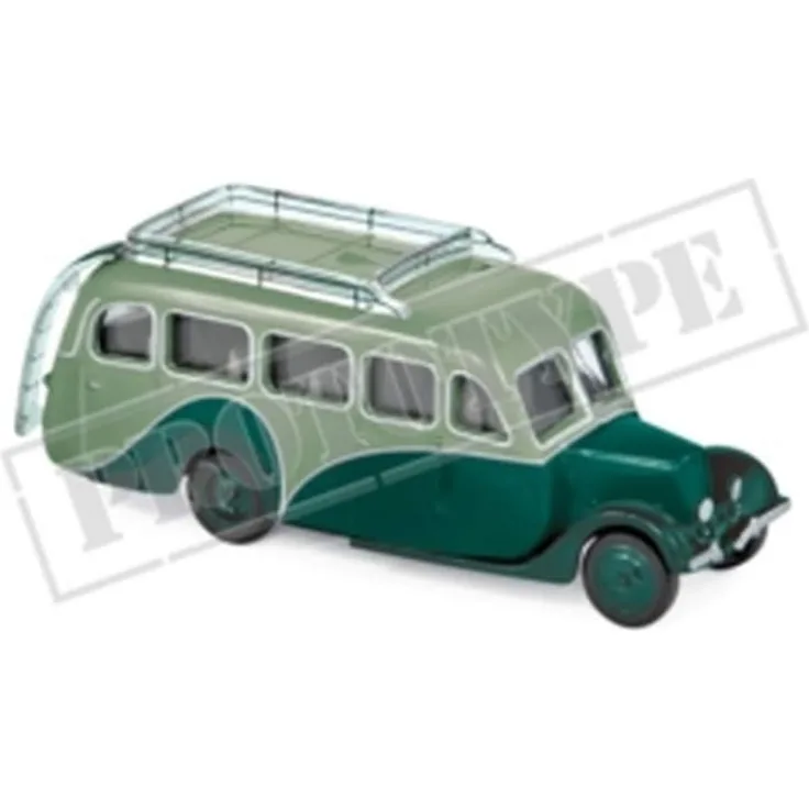 Norev 159929 Citroen U23 Autocar hellgrün/dunkelgrün Maßstab 1:87 Modellauto