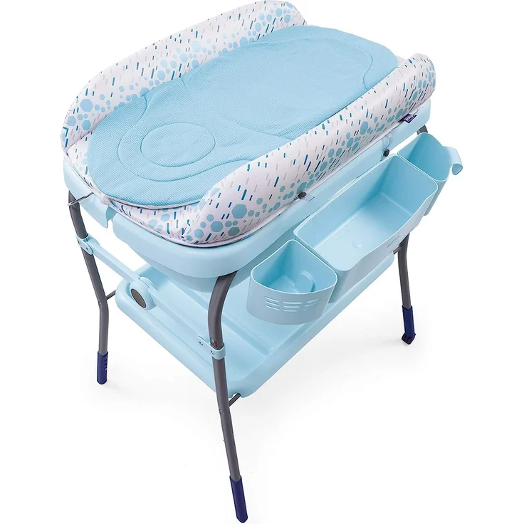 Chicco Cuddle und Bubble Comfort Bade-/Wickelkombination, ocean – Bild 7