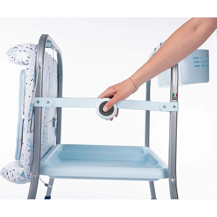 Chicco Cuddle und Bubble Comfort Bade-/Wickelkombination, ocean – Bild 5