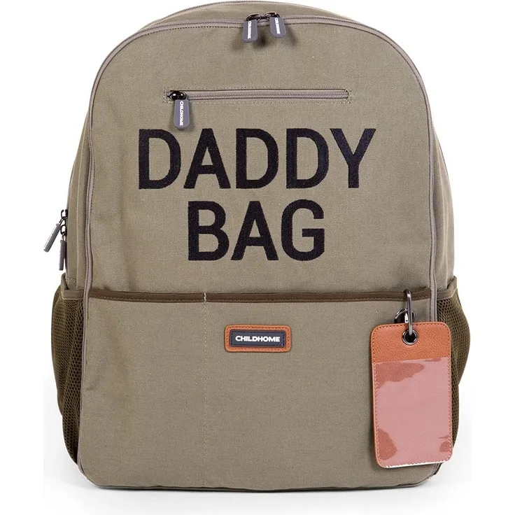 CHILDHOME Daddy Rucksack canvas khaki