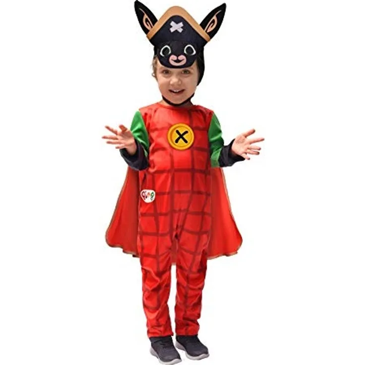 Ciao 11281.4-5 Kostüme, Bambini unisex, Capitan Bing, 4-5 anni (Da Spalle a terra 86 cm)