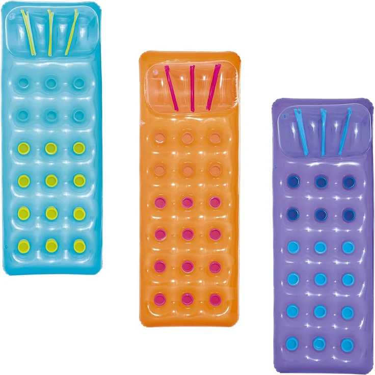 Bestway 43015 Grün Transparent Gelb Schwimmende Matratze Vinyl 630 mm 175 cm 260 mm – Bild 1