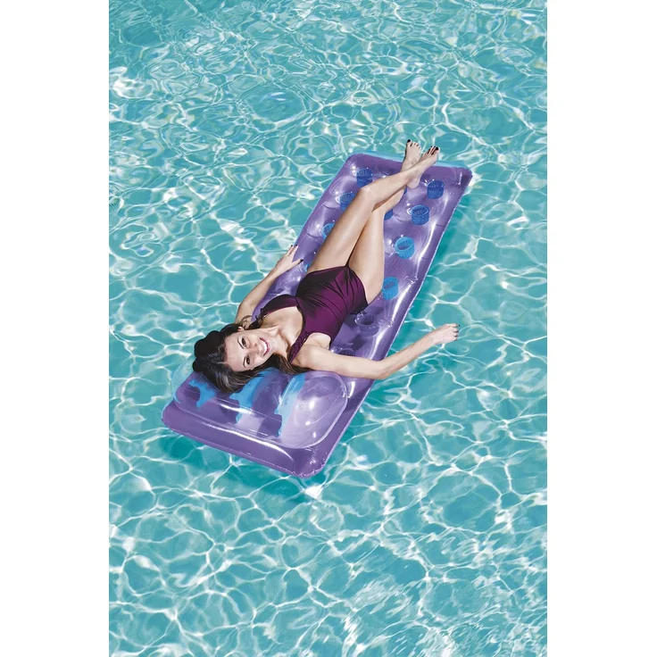 Bestway 43015 Grün Transparent Gelb Schwimmende Matratze Vinyl 630 mm 175 cm 260 mm – Bild 4