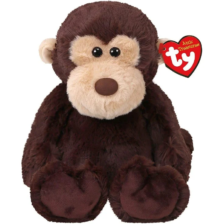 Ty Attic Treasures Kuscheltier Affe Mookie ca. 30 cm – Bild 1