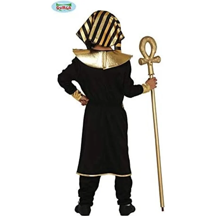 Guirca Pharao Kostüm für Jungen - Größe 110-146 - Kinder Fasching Karneval Halloween, Größe:140/146 – Bild 2