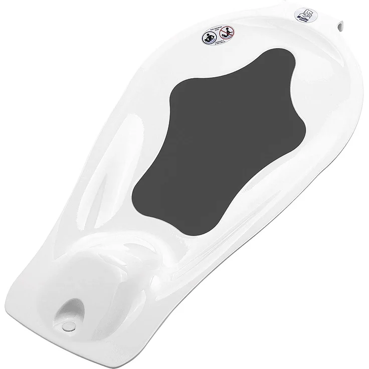 Rotho Babydesign Badeset mit großer Wanne und Funktionsständer, Ideal für 2 Kinder, 0-12 Monate, Weiß, Top Xtra Badestation, 21041000101 – Bild 2