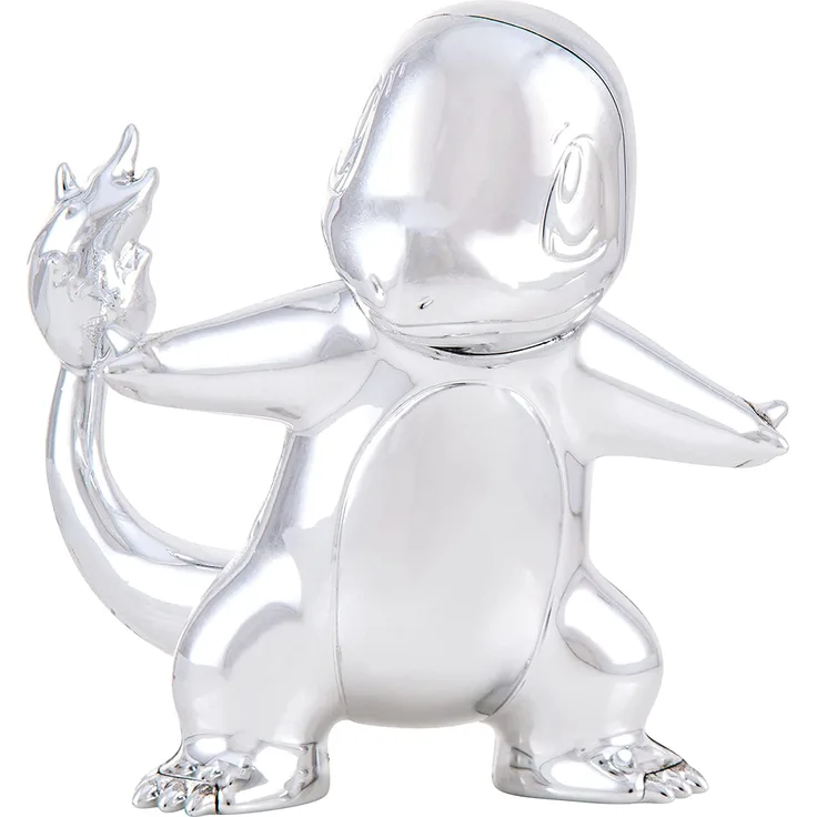 Pokémon - Select Battle Figur - Glumanda silber