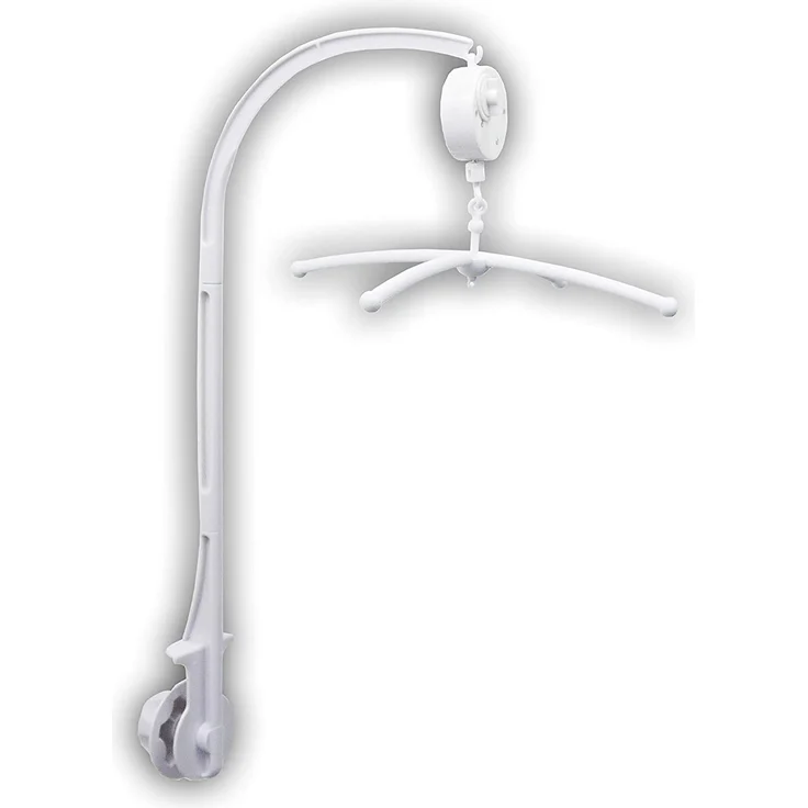 Niermann Standby 3491 Mobilehalter zum Schrauben, mit Spieluhr, weiß, 200 g – Bild 1