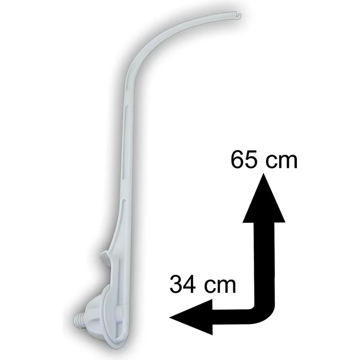 Niermann Standby 3491 Mobilehalter zum Schrauben, mit Spieluhr, weiß, 200 g – Bild 2