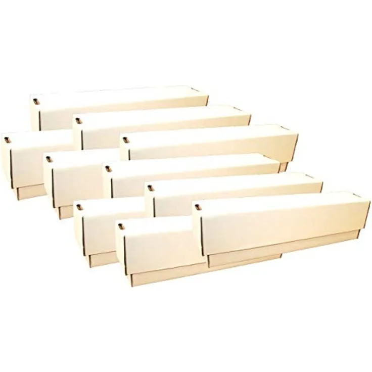 collect-it Unbekannt 10 Riesen Deck-Boxen - Aufbewahrung (weiß) für ca. 10.000 Karten Aller Größen