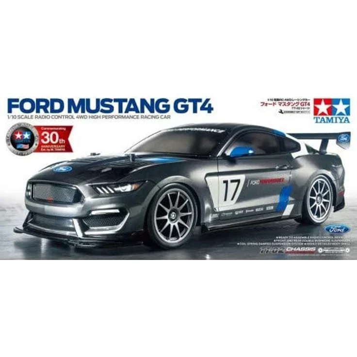Tamiya 58664 1:10 RC Ford Mustang GT4 TT-02 - Preisvergleich – Bild 7
