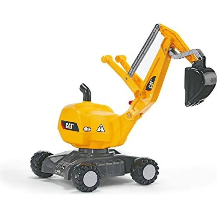 rolly toys | rollyDigger CAT | voll funktionsfähiger Kunststoff Bagger | 421015