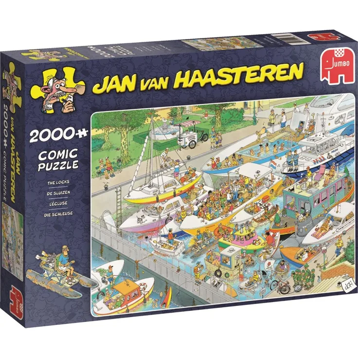 Puzzle Jan Van Haasteren Die Schlösser, 2000 Teile