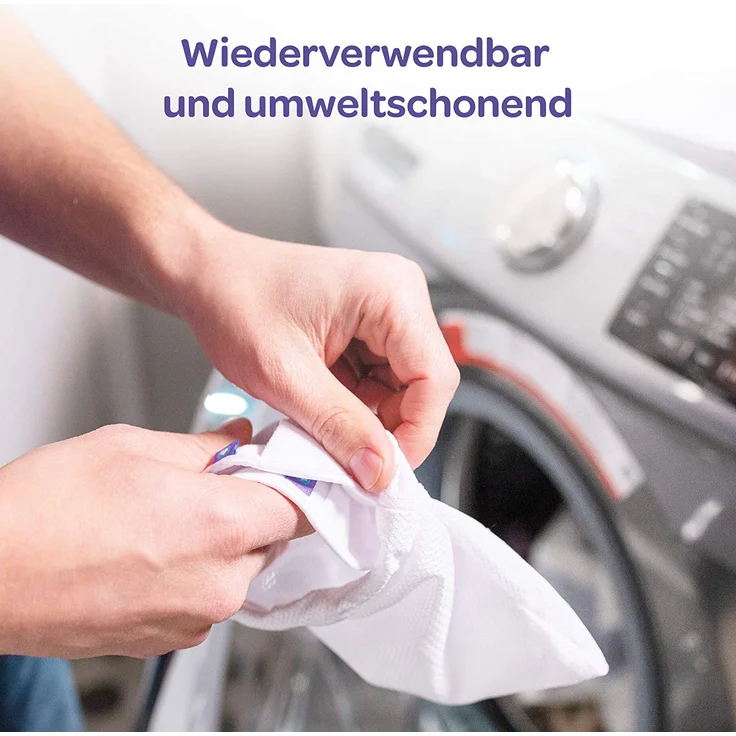 Lansinoh Waschbare Stilleinlagen - 4 Stück inkl. Wäschenetz - ultrasaugfähig, superweich und wiederverwendbar – Bild 5