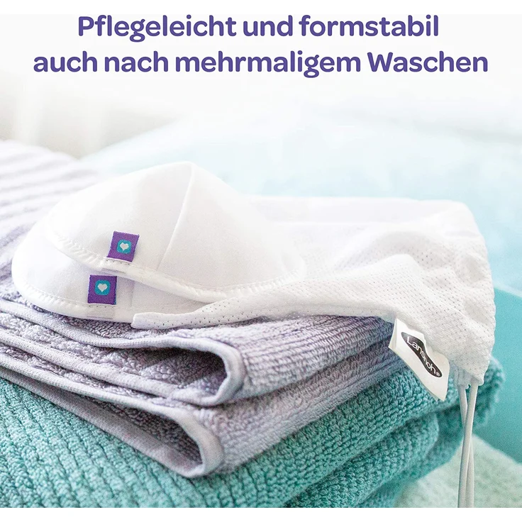 Lansinoh Waschbare Stilleinlagen - 4 Stück inkl. Wäschenetz - ultrasaugfähig, superweich und wiederverwendbar – Bild 6