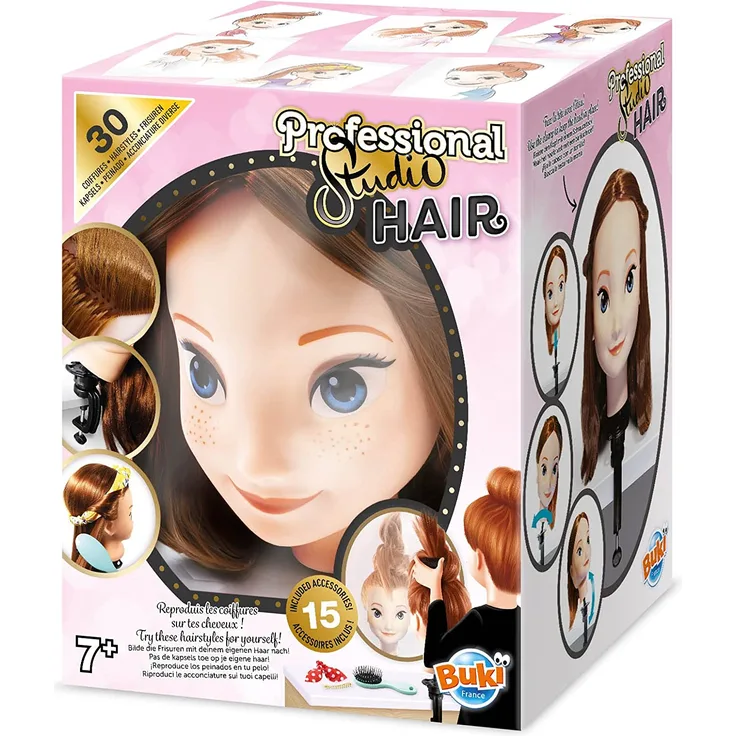 BUKI 5422 - Professional Studio Hair - Frisierköpfe