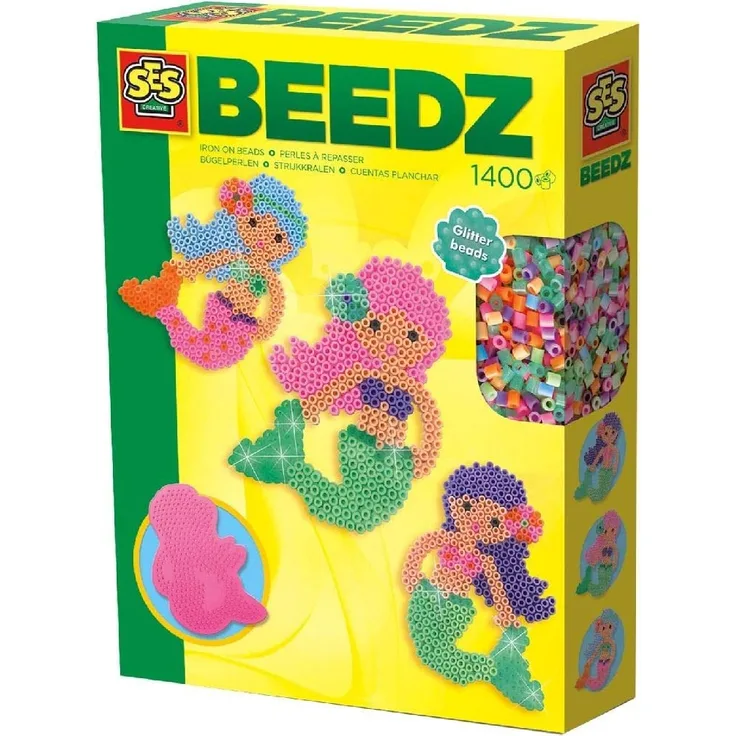 SES Creative - Beedz Bügelperlen Meerjungfrau