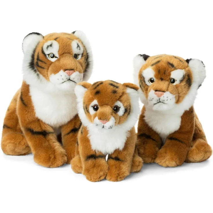 WWF WWF00606 Plüsch Tiger, realistisch gestaltetes Plüschtier, ca. 23 cm groß und wunderbar weich – Bild 4