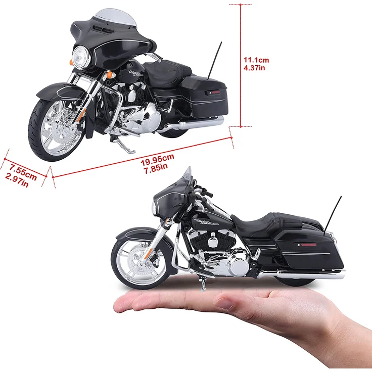 Maisto MI 32328 HD Motorcycles 2015 Street Glide 1:12 – Bild 4