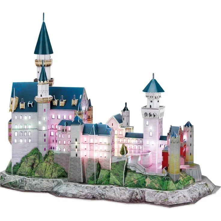 CUBICFUN 3D puzzle Neuschveinshtein Castle with LED