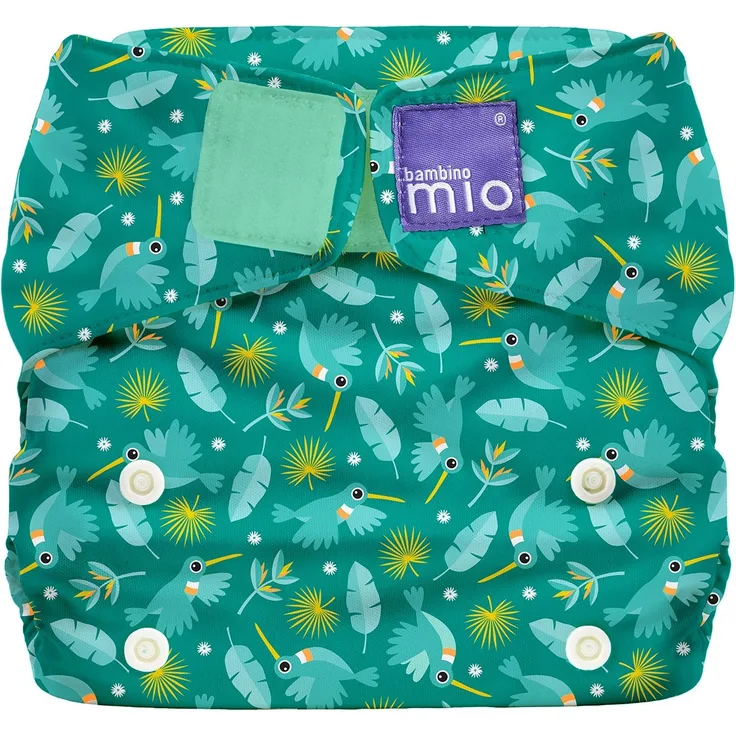 Bambino Mio, miosolo all-in-one wiederverwendbare windel, kolibri