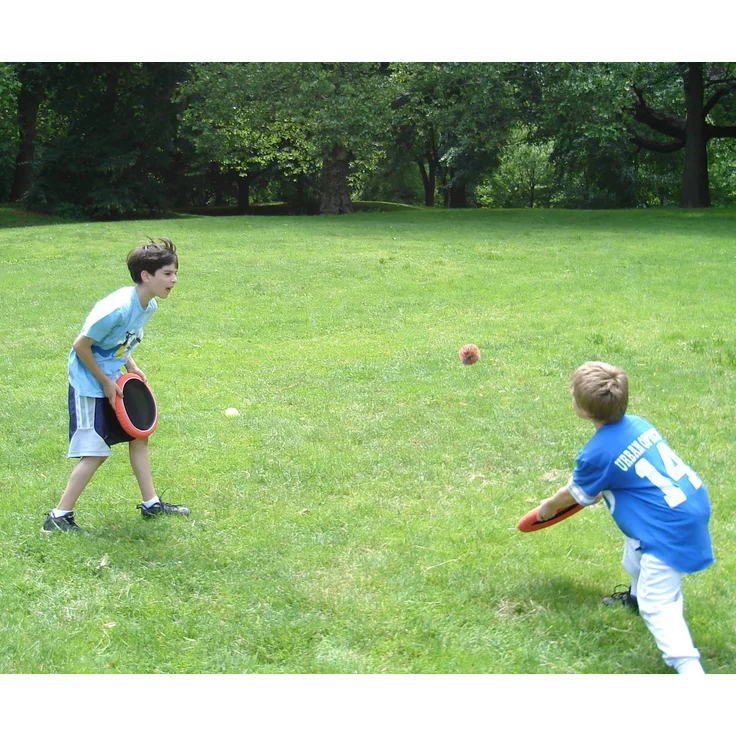 Schildkröt Funsports Softdisc Ogo Sport Set, Standardgrösse, blau, orange, durchmesser 29 cm, 970090 – Bild 4