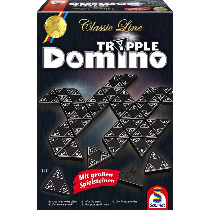 Schmidt Spiele Classic Line Tripple-Domino
