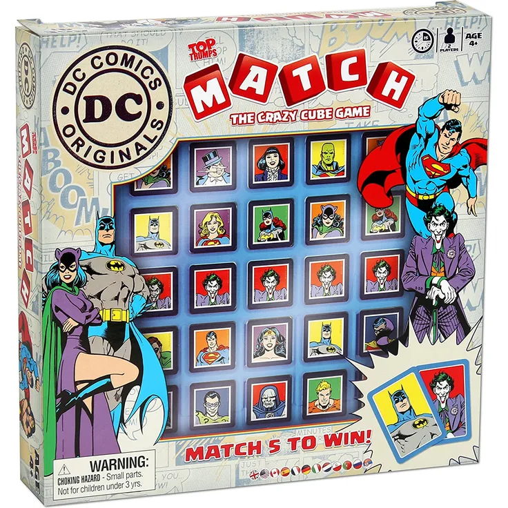 Top Trumps Match DC Superheroes
