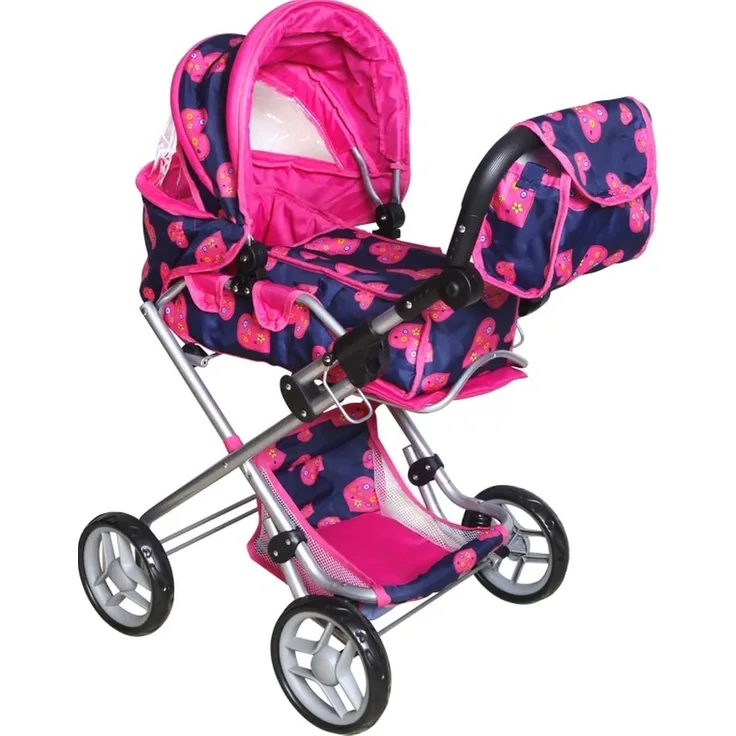 Vedes Amia Puppenwagen mit Tasche, höhenverstellbar