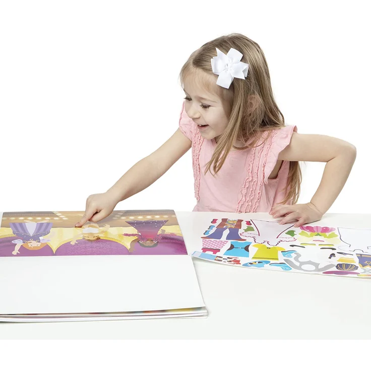 Melissa & Doug wiederverwendbares Stickerbrett – Verkleidung | Aktivitätsbrett | Stickerbrett | 3+ | Geschenk für Jungen oder Mädchen – Bild 8