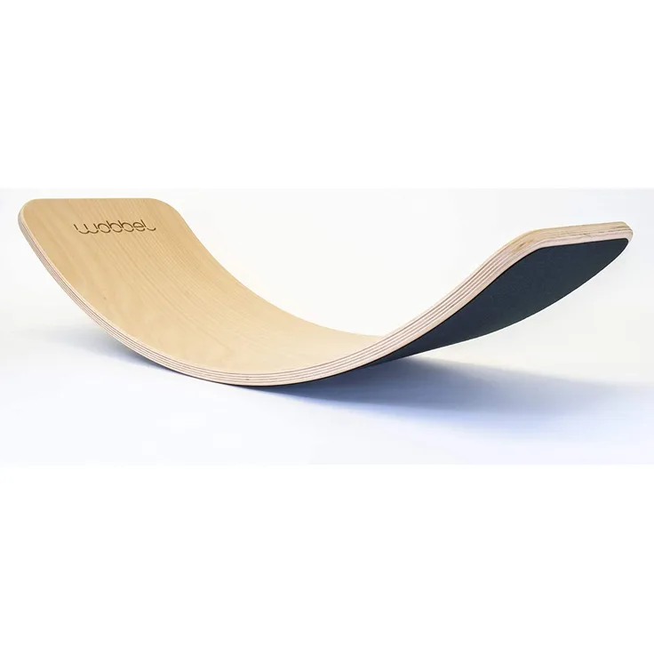 Wobbel Original Transparent Balance-Board Black