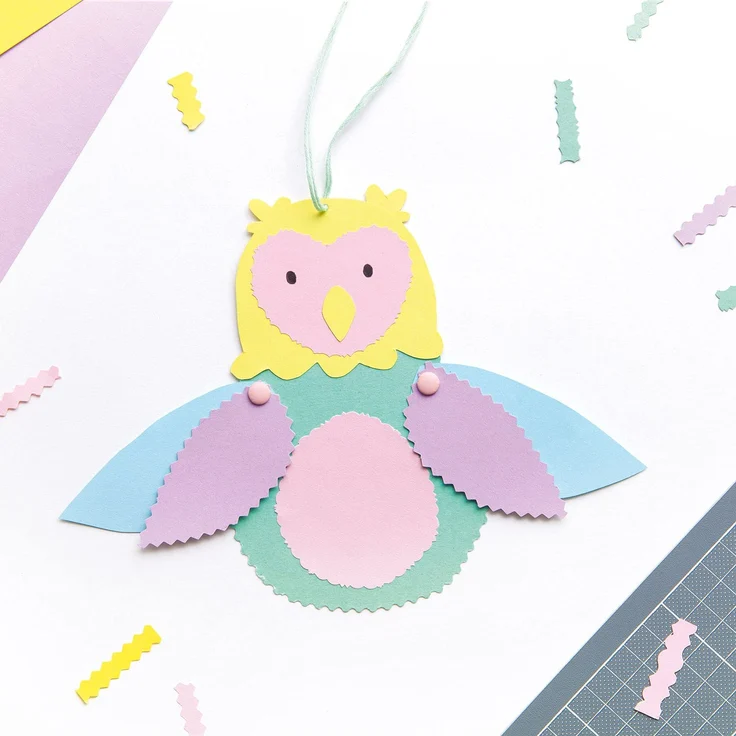 folia 799/2 - Konturenscheren Set, Bastelscheren, 2 Stück, sortiert mit verschiedenen Schnittmustern – Bild 4