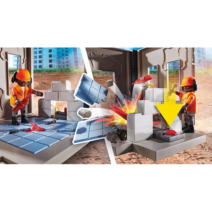 Playmobil 70442 - City Action - Seilbagger mit Bauteil – Bild 6