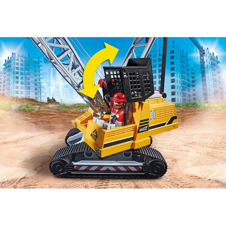 Playmobil 70442 - City Action - Seilbagger mit Bauteil – Bild 5