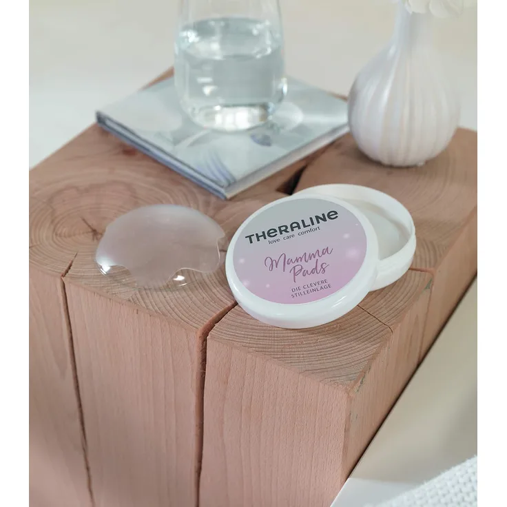 THERALINE Mamma Pads | Die clevere Stilleinlage | 1 Paar | 150+ mal wiederverwendbar