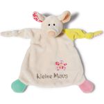 NICI Schmusetuch Maus ‚Kleine Maus´ 25x25 cm – Maus Schnuffeltuch ab 0+ Monaten – Kuscheltuch für Babys & Kleinkinder – Baby Kuscheltier / Schnuffeltuch – Baby Schmusetuch für Mädchen & Jungen – 40039