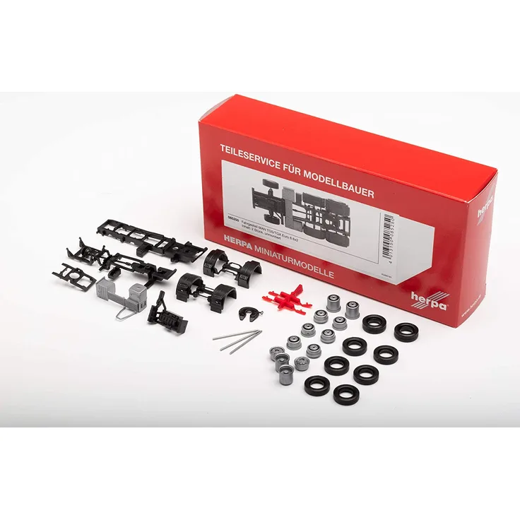 Herpa 085250 Teileservice Fahrgestell MAN TGS / TGX Euro 6 6x2