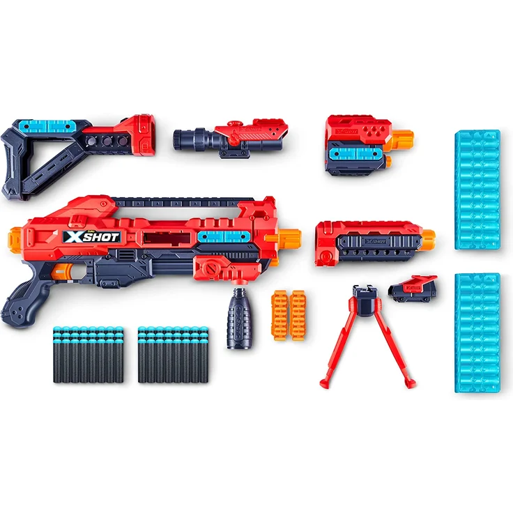 X-Shot Excel Regenerator Schaumstoffdart-Blaster, 1000+ Kombinationen (48 Darts) – Bild 3